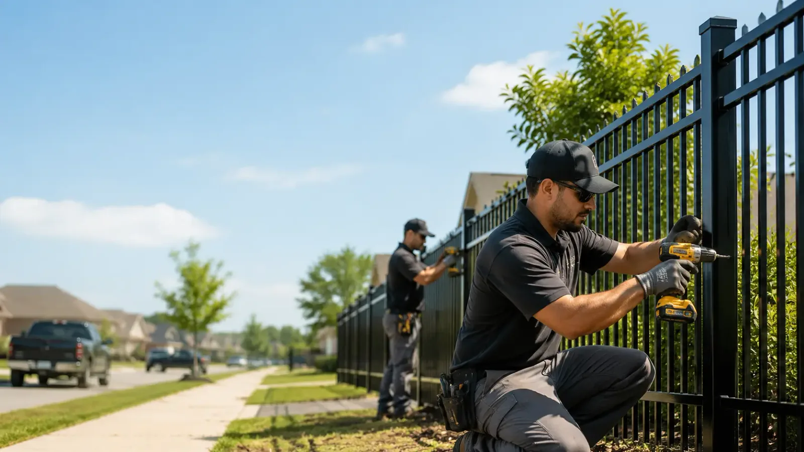 Metal Fence Installation in Brilliant, OH